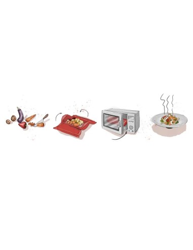 LEKUE KIT RECETARIO + ESTUCHE VAPOR 1-2