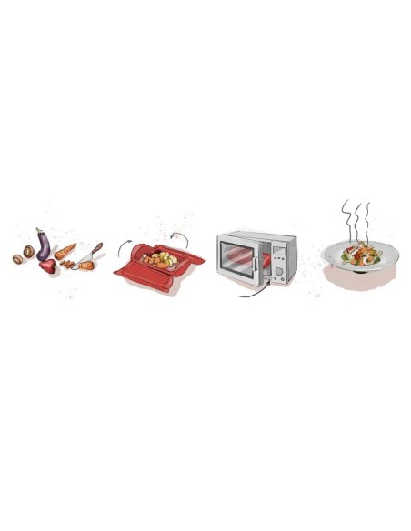 LEKUE KIT RECETARIO + ESTUCHE VAPOR 1-2