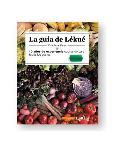 LEKUE KIT RECETARIO + ESTUCHE VAPOR 1-2