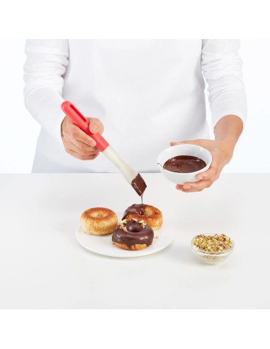 LEKUE MOLDE DOUGHNUT 6 CAVIDADES NEGRO